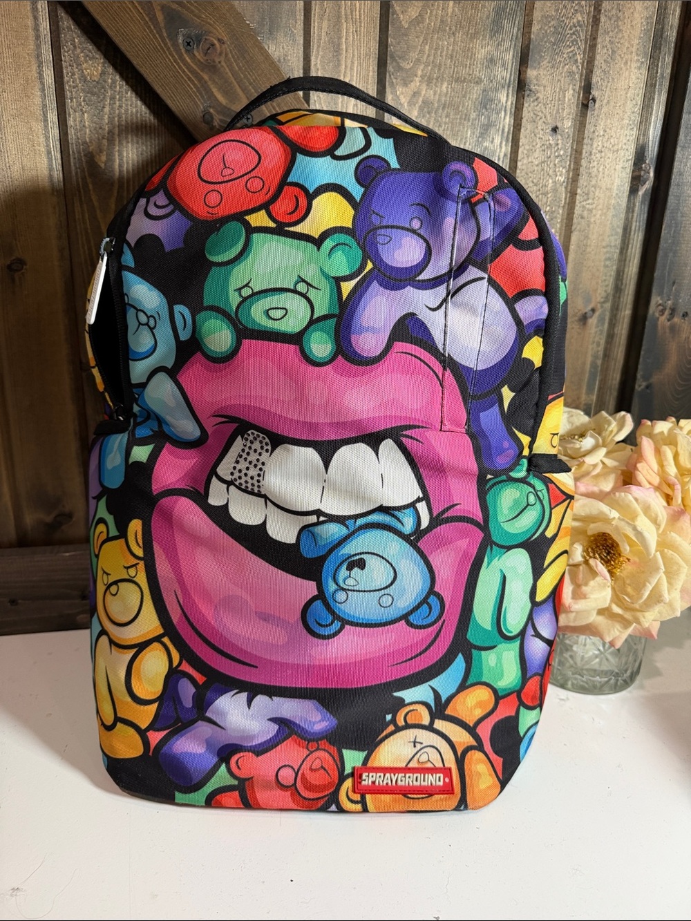 Sprayground Gummy Lips Limited Edition Backpack